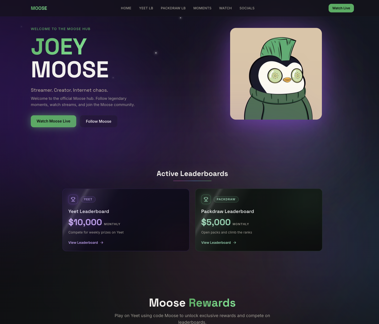 JoeyMoose Community Hub
